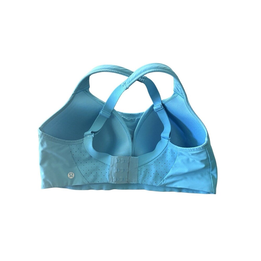 Lululemon Women’s Lululemon  Run Times Bra *High Support,  36DDD, Oceanic - Picture 3 of 5